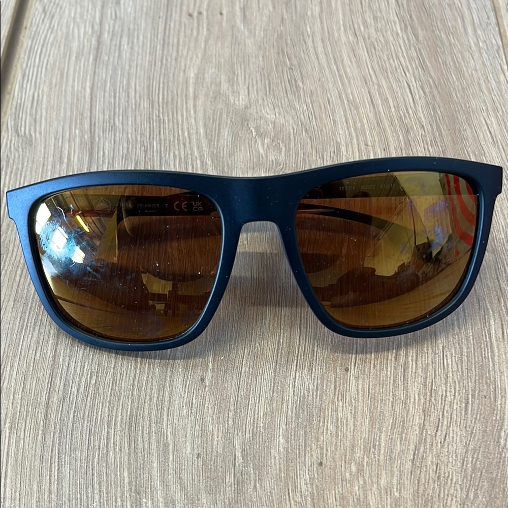 Native Black Sunglasses with Brown Lenses